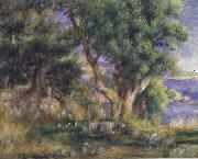 Pierre Renoir Landscape on the Coast near Menton Spain oil painting artist